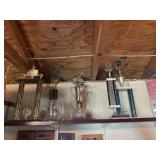 Shelf of trophies