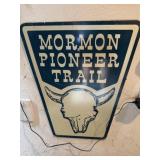 Morman Trail sign