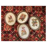 Cross stitch wall decor