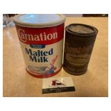 Vintage Thompson Malted Milk Container
