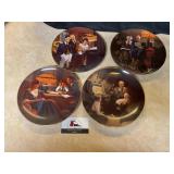 Knowles Norman Rockwell Plates, Close Harmony,