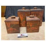 Wooden Canister Set