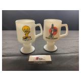 1973 Warner Bros Tweety and Bugs Bunny Glasses