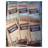 Vintage Standard Service Maps