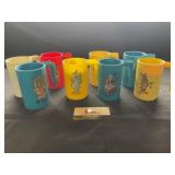 1971 Hanna Barbera Plastic Character Glasses