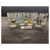 1990 Welches Tom n Jerry Sports Character Glasses