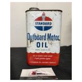 Outboard Motor Oil Can