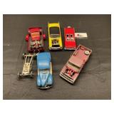 Model cars and parts