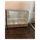 Glass display case