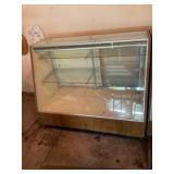 Glass display case