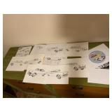 Car Line Drawings