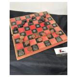 Standard Oil Checkers Set