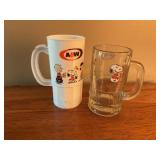 A. & w snoopy mugs