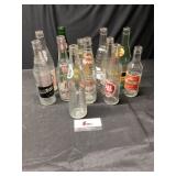 Vintage pop bottles