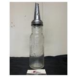 Standard Oil Indiana Glass Oil Bottle