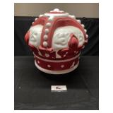 Red Royal Crown Standard gasoline globe