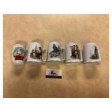 Norman Rockwell Mugs, Checking His List, For a