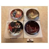 Knowles Norman Rockwell Plates, The Professor,