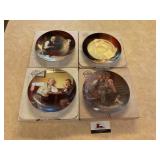 Knowles Norman Rockwell Plates, The Cobbler, B