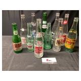 Vintage pop bottles