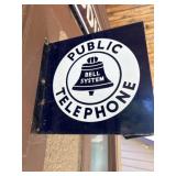 Public Telephone sign