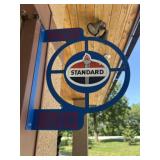 Standard Oil two Sided sign