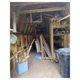 Entire Shed full of miscellaneous wood