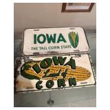 Iowa corn license plates