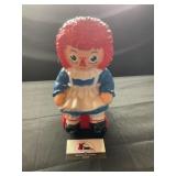 1972 plastic pal raggedy Anne bank