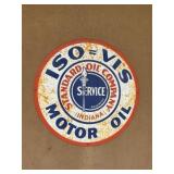 ISO Avis Metal Sign