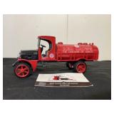 Red Crown Die Cast Bank