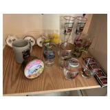 Collectible car glasses and miscellaneous