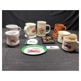 Car mugs and small trays