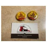 Davy Crockett Pins