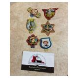 Metal Cowboy pins