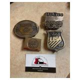 1988 Olympic Belt Buckles