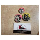 Roy Rogers, hopalong  cassidy  Pins