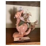 Vintage kangaroo planter
