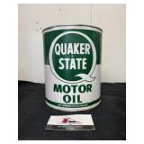 Quaker State Motor Oil Can