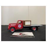 Red Crown Die Cast Bank