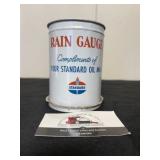 Standard Oil Rain Gauge