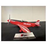 Red Crown Die Cast Plane