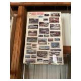 The nifty 50s Fords poster