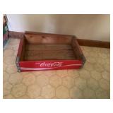 Wooden coke crate