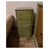 Three drawer nightstand