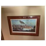 Framed 'Remembrance' print by Michael Blaser