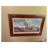 Framed  Michael Blaser  print ' Remembrance 2'