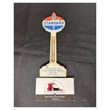 Standard Oil Thermometer Advertiser Jewell IA