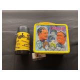 1968 Aladdin Laugh In Metal Lunchbox and Bottle