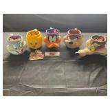Vintage KFC Looney Tunes Mugs, Bugs. Bunny,